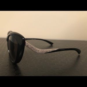 Valentino Sunglasses with Crystal Embellishment